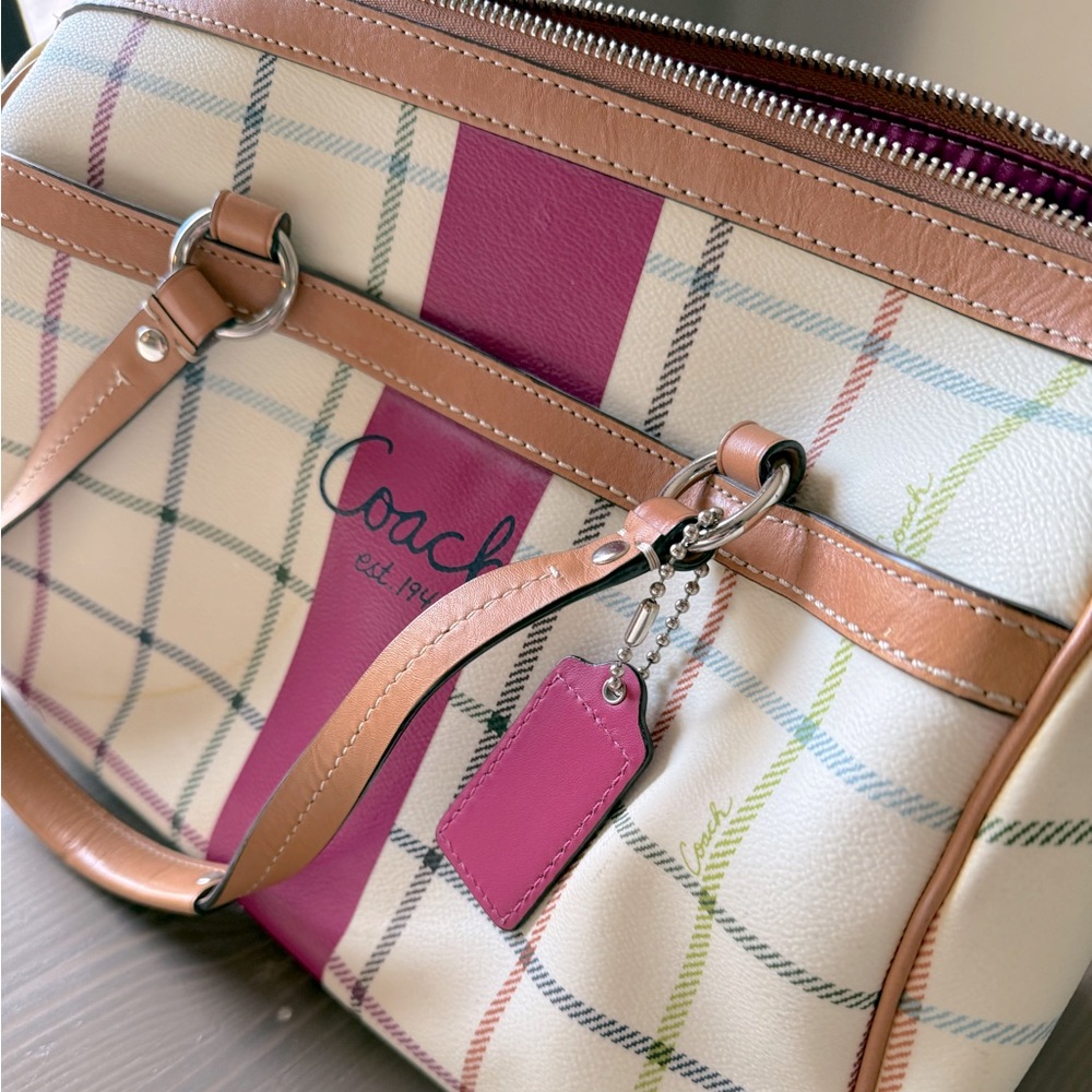 Colorful Coach Shoulder Bag